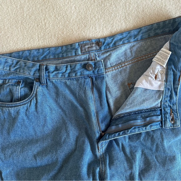 Essentials Denim Blue Jean Shorts - Picture 3 of 5